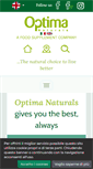 Mobile Screenshot of optimanaturals.net